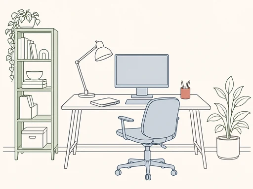 office room illustration